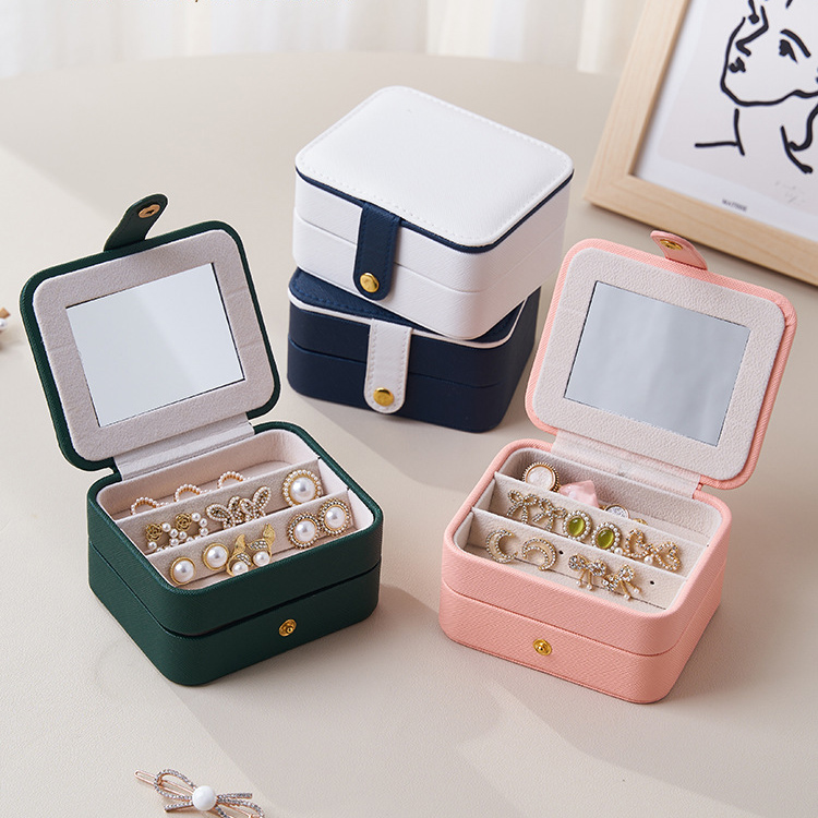 ジュエリーボックス アクセサリーケース アクセサリーボックス 収納ボックス コンパクト 防水仕様