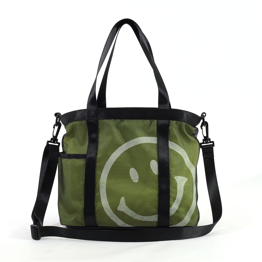 トートバッグ レディース COOCO クーコ SMILEY 2WAY A4 軽量 ショルダー 25131-11708
