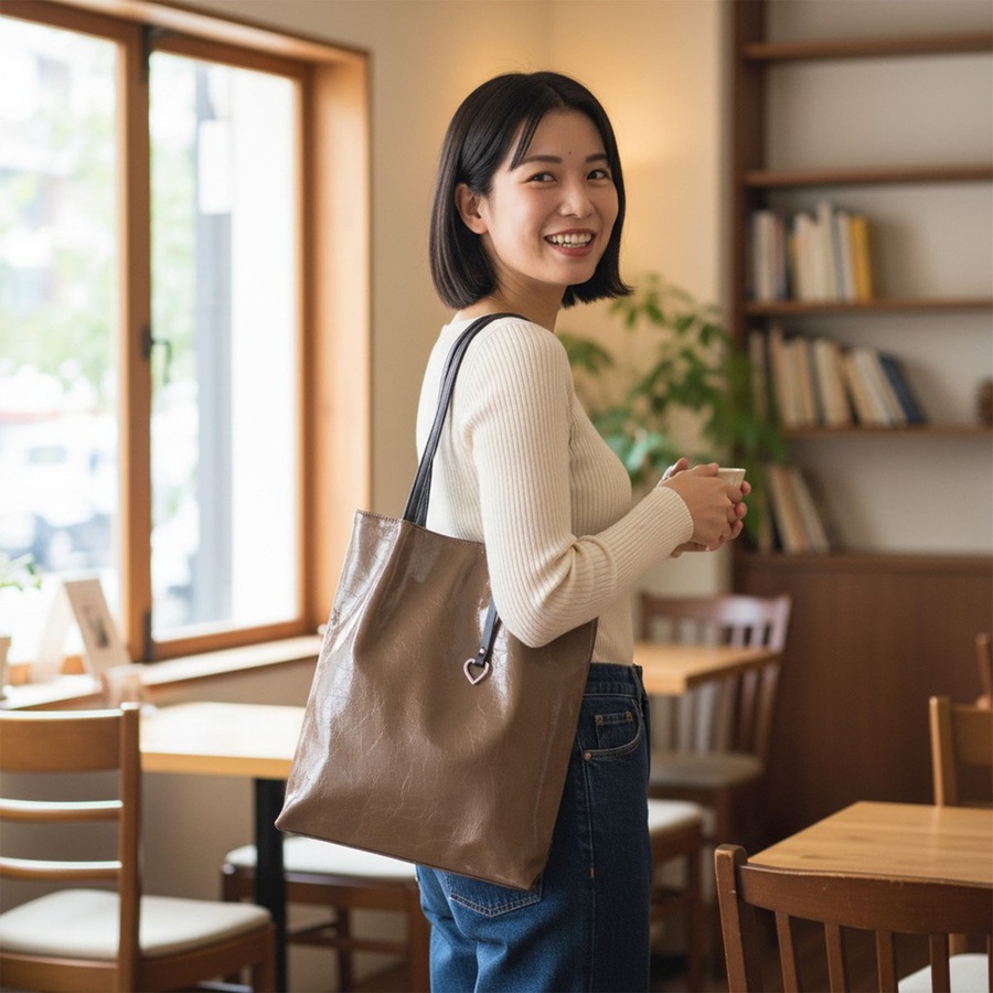 トートバッグ レディース COOCO クーコ つまみハンドル A4 軽量 通勤 通学 26531-11001